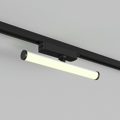 Трековый светодиодный светильник Denkirs Strom DK6438-BK