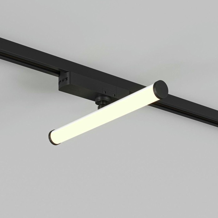 Трековый светодиодный светильник Denkirs Strom DK6438-BK