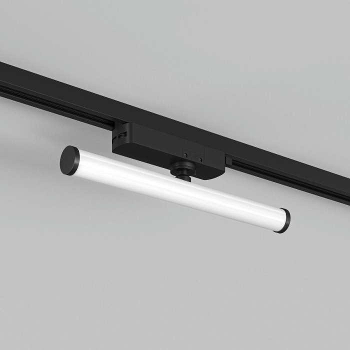 Трековый светодиодный светильник Denkirs Strom DK6438-BK