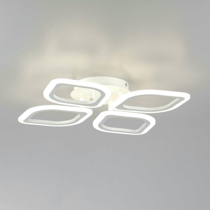 Потолочная светодиодная люстра Citilux Ромби CL236040R