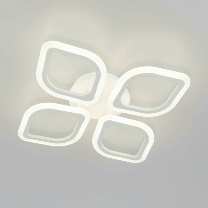 Потолочная светодиодная люстра Citilux Ромби CL236040R