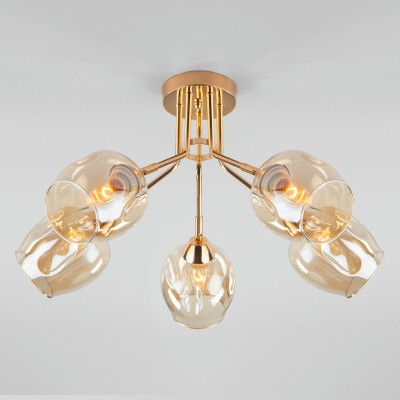 Потолочная люстра Eurosvet Marci 30164/5 золото