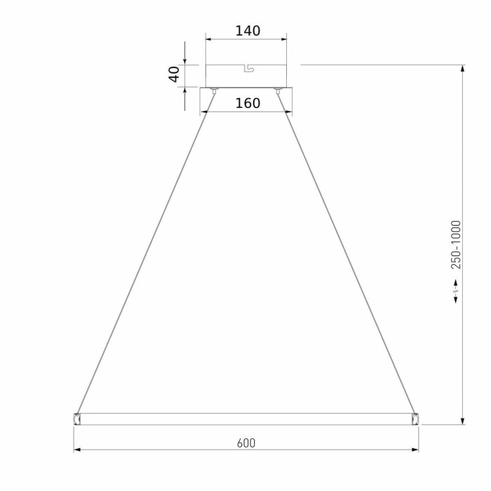 Подвесной светодиодный светильник Eurosvet Collars 90264/1 белый
