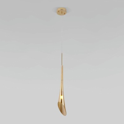 Подвесной светильник Eurosvet Folio 50224/1 янтарный