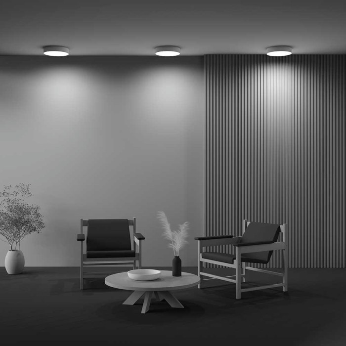 Потолочный светодиодный светильник Maytoni Zon C032CL-36W4K-RD-W