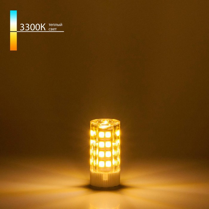 Лампа светодиодная Elektrostandard G4 7W 3300K прозрачная a049585