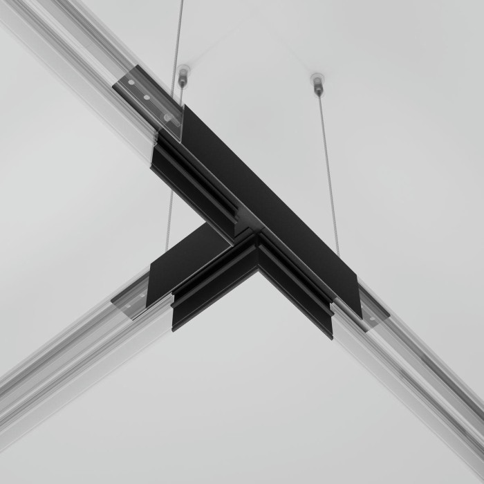 Коннектор T-образный Maytoni Technical Exility Busbur TRA034CT-41B