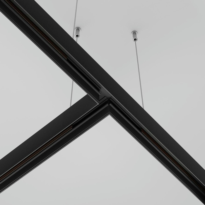 Коннектор T-образный Maytoni Technical Exility Busbur TRA034CT-41B