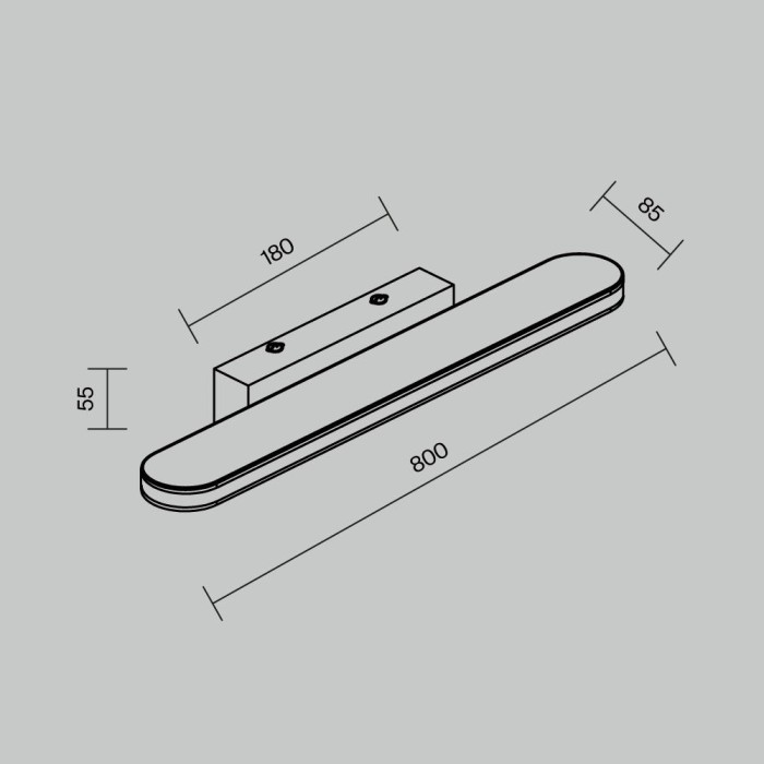 Подсветка для зеркал Maytoni Epic MIR009WL-L16CH4K