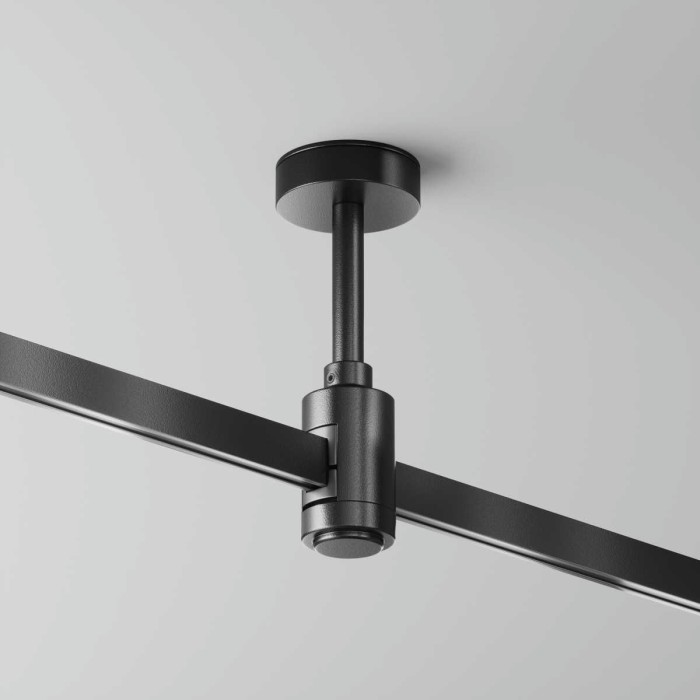 Крепление потолочное Maytoni Technical Accessories for tracks Flarity TRA156C-S1-B