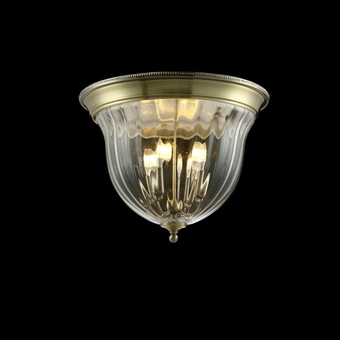 Потолочный светильник Crystal Lux Jugo PL4 Bronze/Transparente