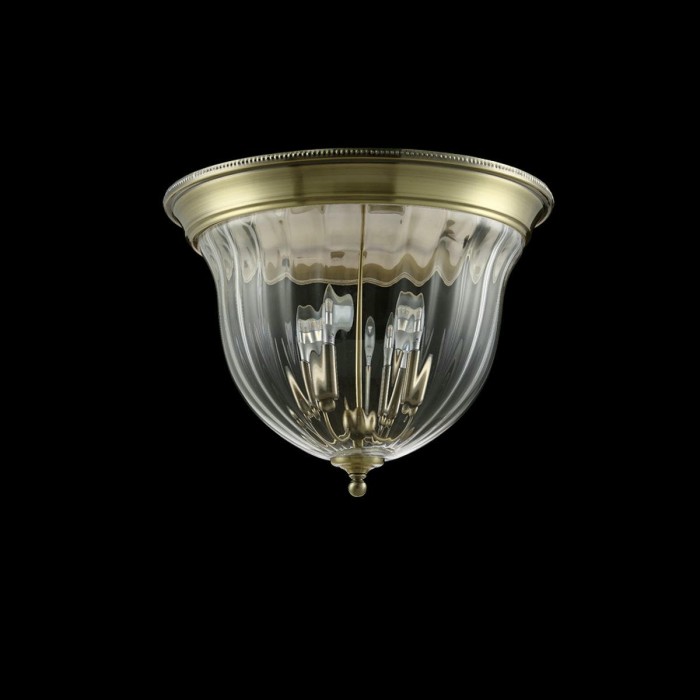Потолочный светильник Crystal Lux Jugo PL4 Bronze/Transparente