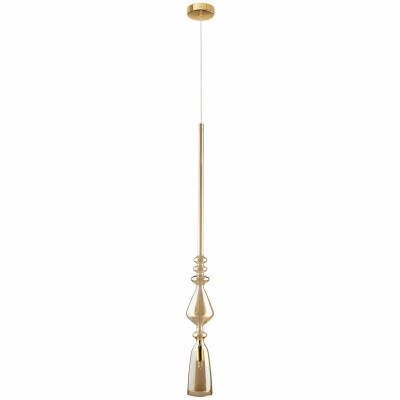 Подвесной светильник Crystal Lux Lux New SP1 B Amber