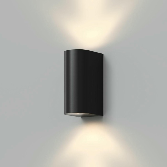 Уличный настенный светильник Denkirs Narvik DK9791-BK