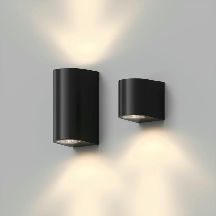 Уличный настенный светильник Denkirs Narvik DK9791-BK