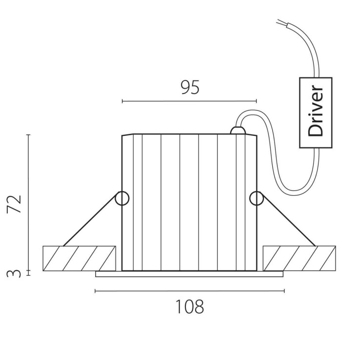 Светильник светодиодный уличный Ciclone Lightstar 385136