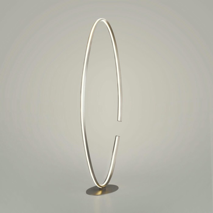 Торшер Eurosvet 80415/1 сатин-никель