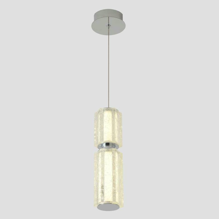 Подвесной светильник Crystal Lux ANTIQUE SP23W LED CHROME