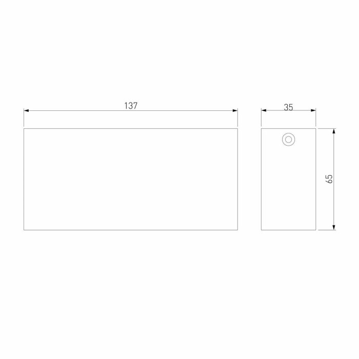 Потолочный светодиодный светильник Elektrostandard Block 25109/LED a066998