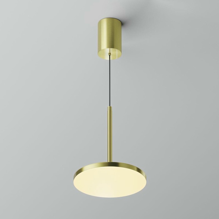 Подвесной светодиодный светильник Maytoni Technical Plato P076PL-L12W3K-BS