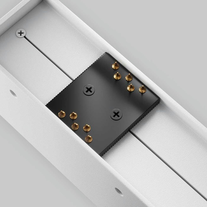 Подвесной светодиодный светильник Maytoni Technical Pendant system Parity Points TR128B-12W3K-M-W