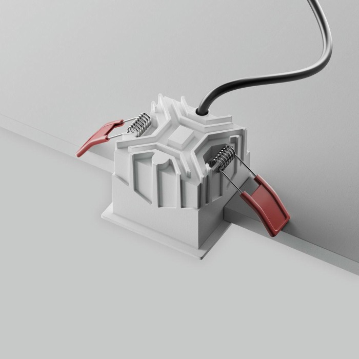 Встраиваемый светильник Maytoni Technical Alfa LED DL043-01-10W3K-SQ-W-1