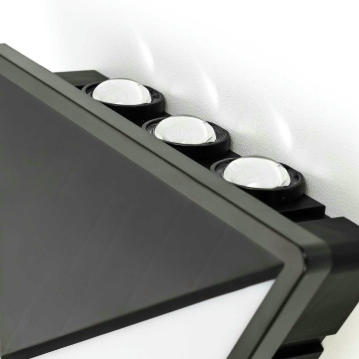 Уличный настенный светодиодный светильник Citilux Domus CLU0804BK