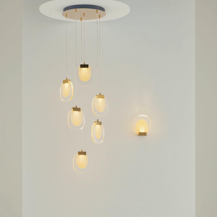 Подвесной светодиодный светильник Maytoni Modern Biology MOD367PL-L18BBSK