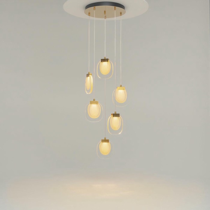 Подвесной светодиодный светильник Maytoni Modern Biology MOD367PL-L18BBSK