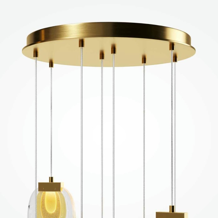 Подвесной светодиодный светильник Maytoni Modern Biology MOD367PL-L18BBSK