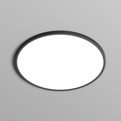 Потолочный светодиодный светильник Denkirs Thin DK6524-BK