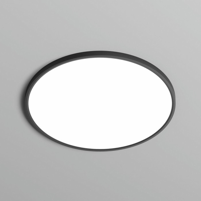 Потолочный светодиодный светильник Denkirs Thin DK6524-BK