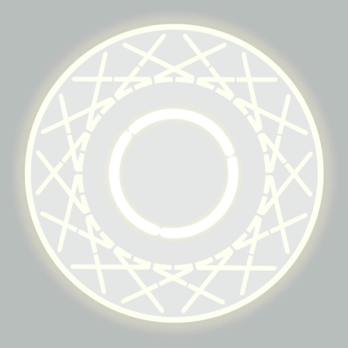 Настенный светодиодный светильник Eurosvet 40148/1 LED белый 4690389145384