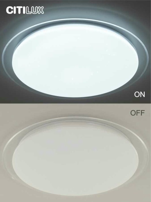 Потолочный светодиодный светильник Citilux Спутник CL734900G