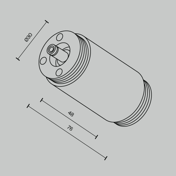 Аксессуар Maytoni Technical CA013IC-B