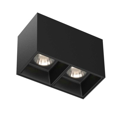 Потолочный светодиодный светильник Maytoni Technical Alfa Led C065CL-02-L12W4K-B