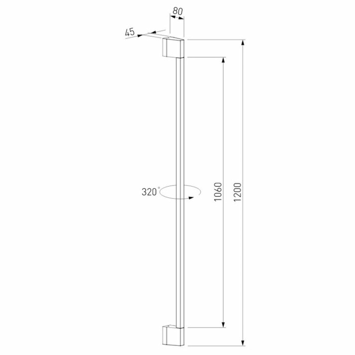 Уличный настенный светодиодный cветильник Elektrostandard Argos 35121/D черный a069887