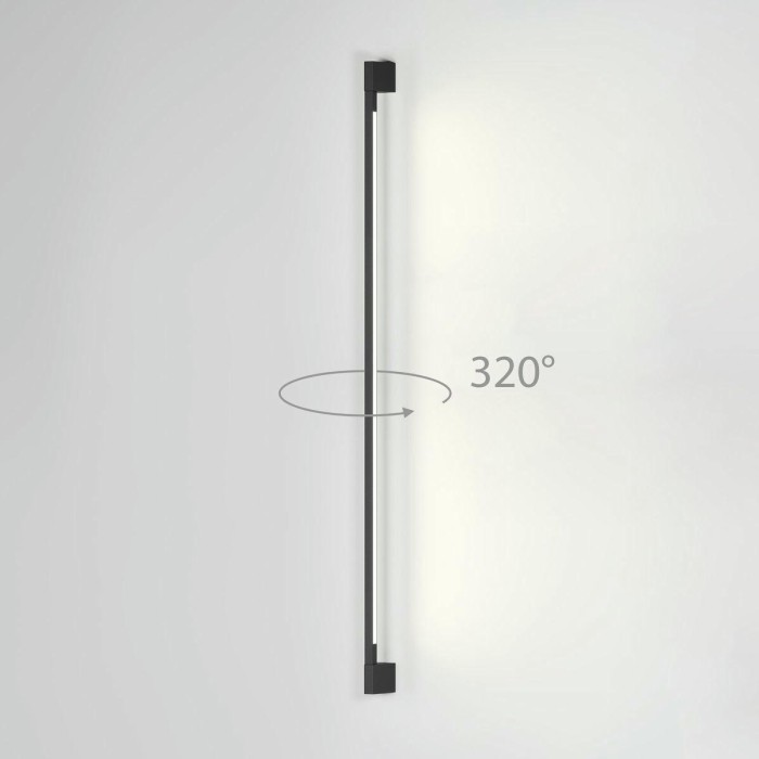 Уличный настенный светодиодный cветильник Elektrostandard Argos 35121/D черный a069887