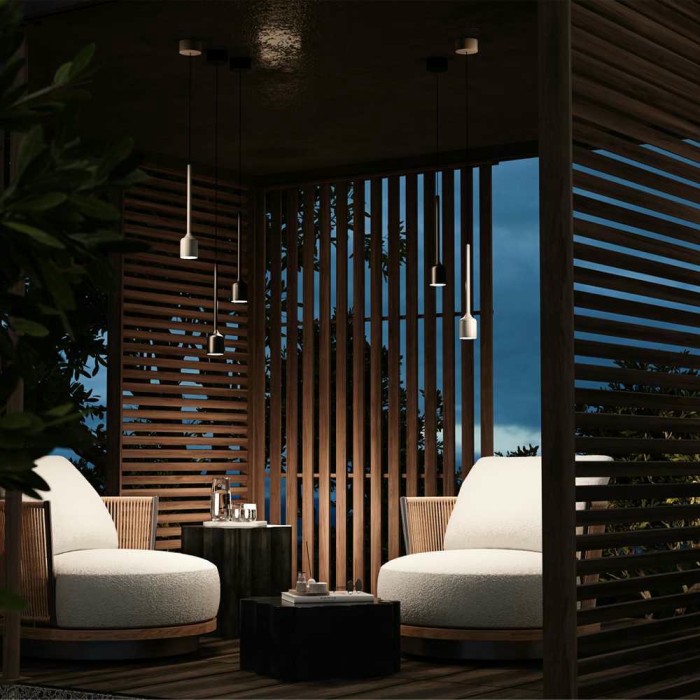 Подвесной светильник Maytoni Outdoor O491PL-L6W3K