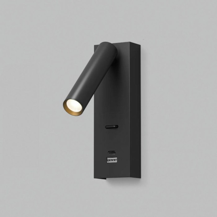 Бра Denkirs Chargelux DK5090-BK