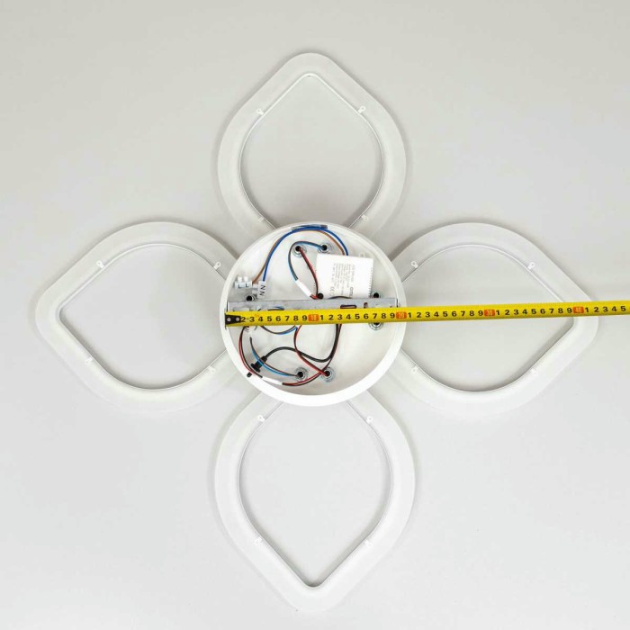 Потолочная светодиодная люстра Citilux Ромби CL236140R