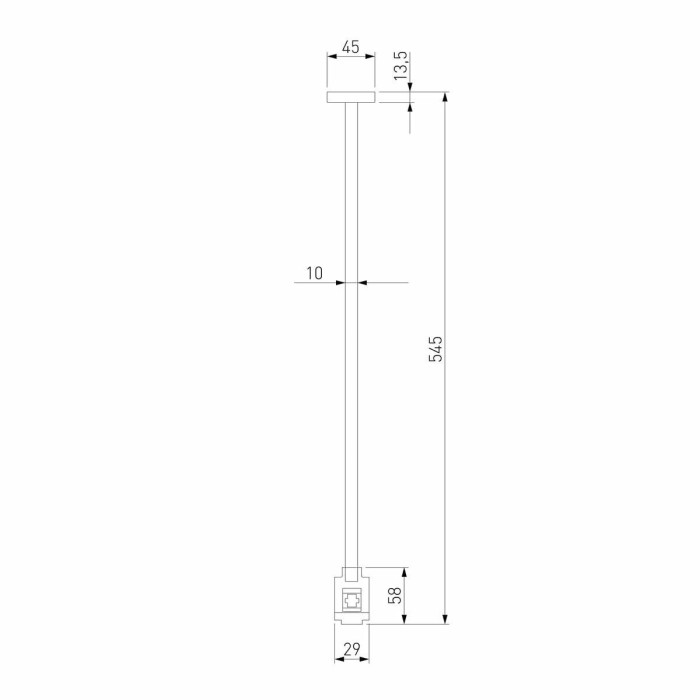 Декоративная стойка Elektrostandard Esthetic Magnetic 85149/00 a065445