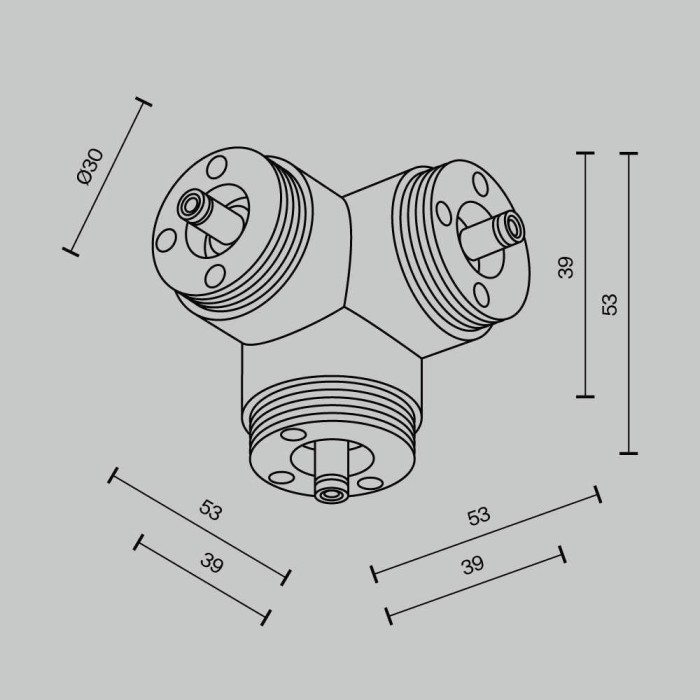 Аксессуар Maytoni Technical CA016TC-B