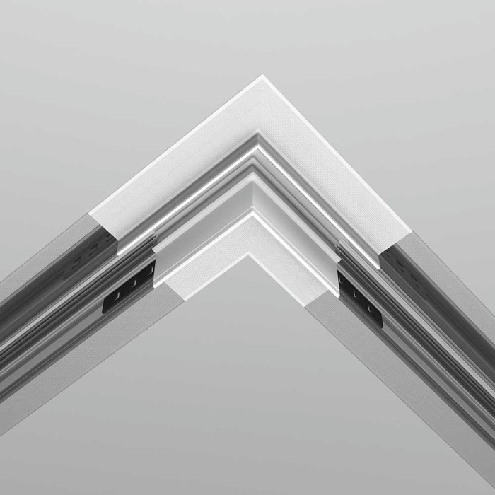 Коннектор L-образный Maytoni Technical Exility Busbur TRACL034-42W-R