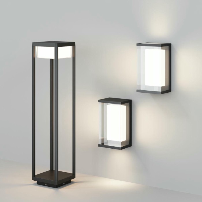 Уличный настенный светодиодный светильник Maytoni Baker Street O021WL-L10B3K