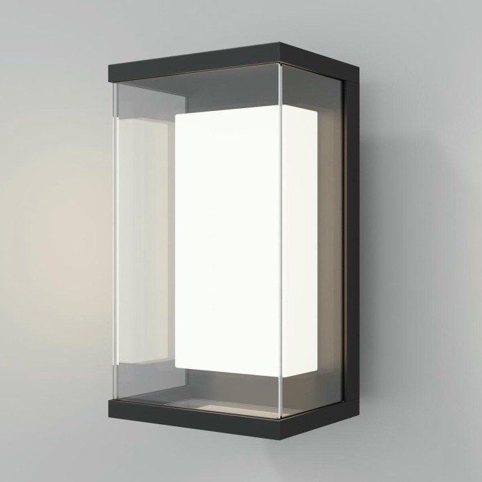 Уличный настенный светодиодный светильник Maytoni Baker Street O021WL-L10B3K