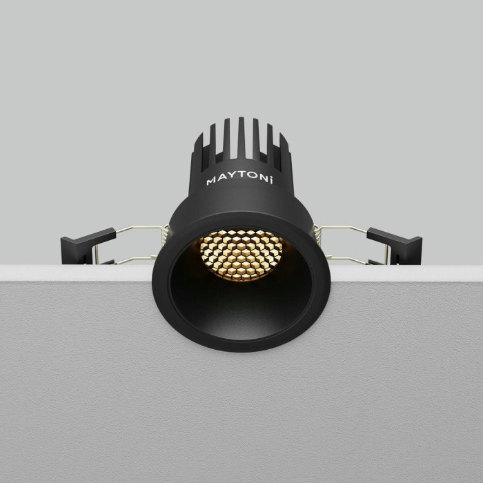 Встраиваемый светильник Maytoni Technical Dip DL115-10W-2.7K-B