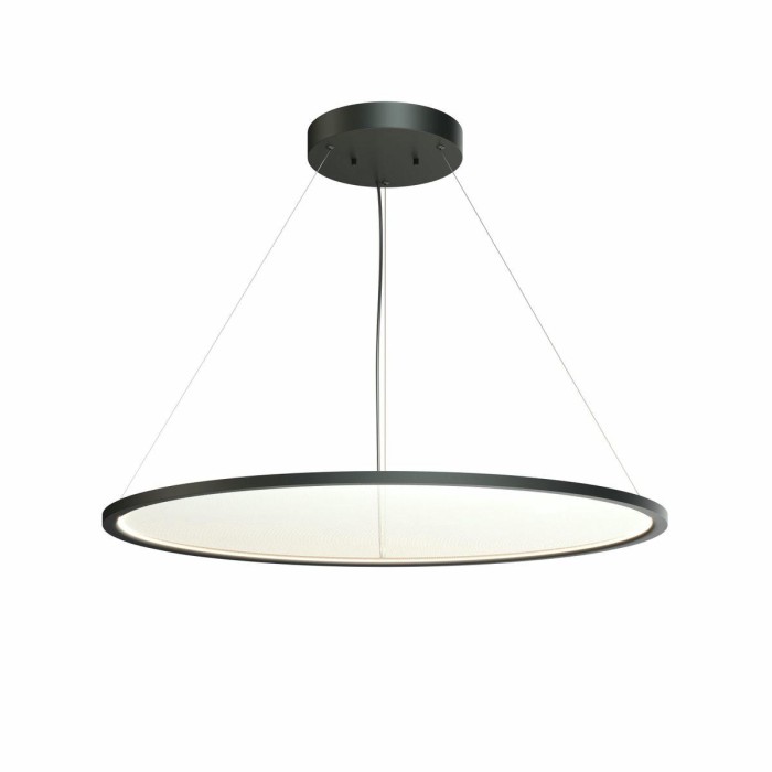 Подвесной горизонтальный светодиодный светильник Denkirs Veil DK6620-BK