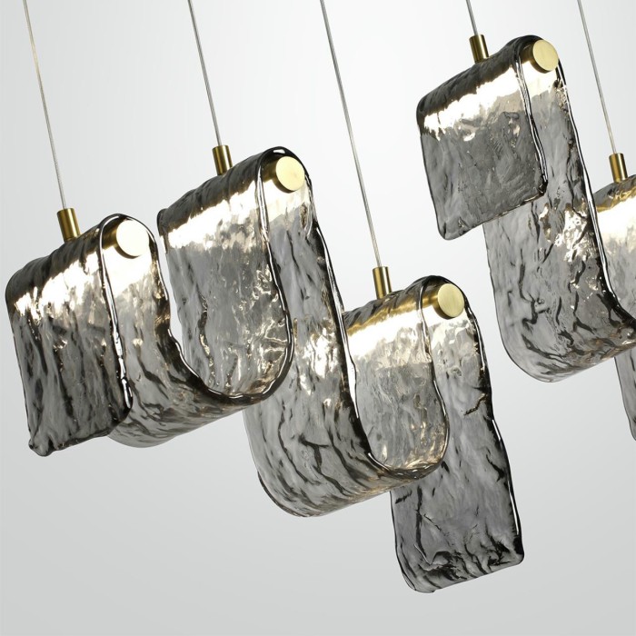 Подвесной светодиодный светильник Odeon Light L-Vision Flow 5106/52L