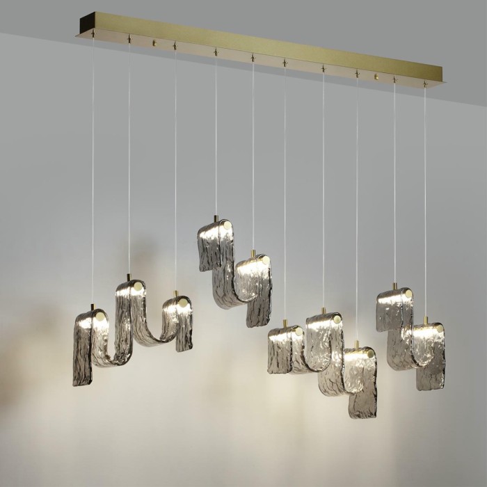 Подвесной светодиодный светильник Odeon Light L-Vision Flow 5106/52L